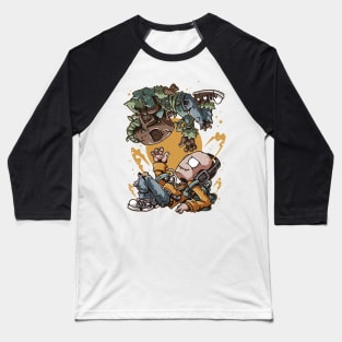 humanized trash artwork Baseball T-Shirt